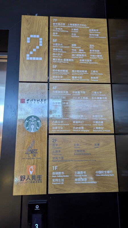 上海福州路の上海書城