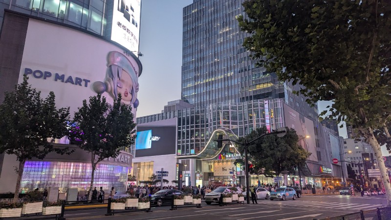 上海の南京東路