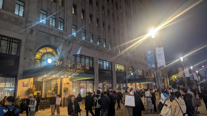 上海の南京東路